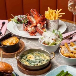 Burger and Lobster